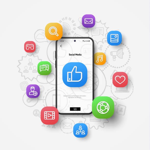 Social Media Illustration
